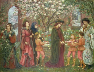 The Enchanted Garden of Messer Ansaldo, 1899